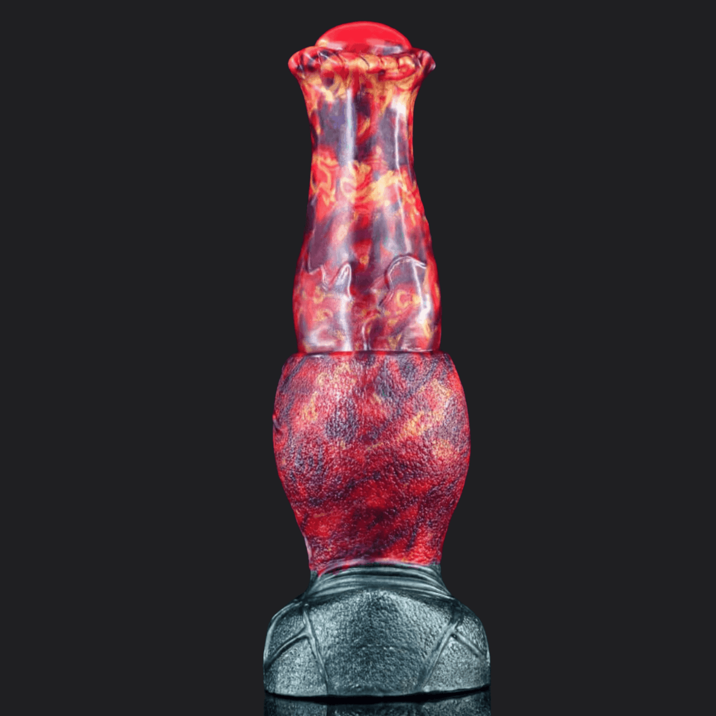 Falkor Fire Dragon Dildo – Knot, Flared Head, Pure Pleasure - BeastGasm