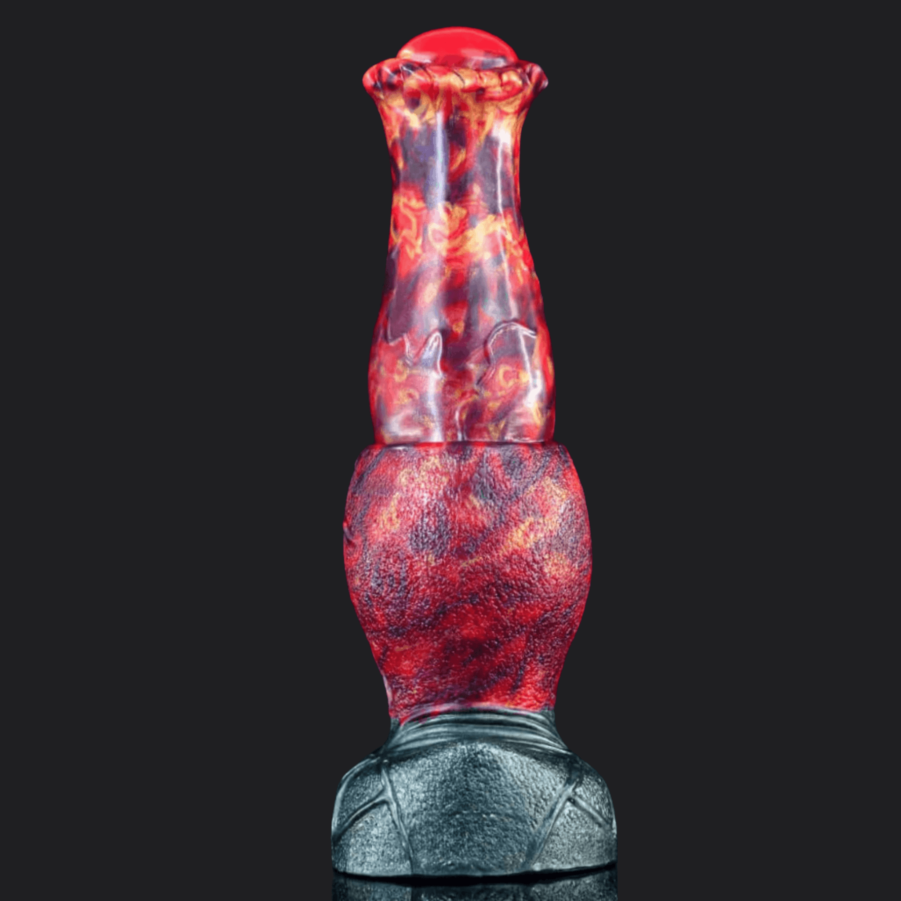 Falkor Fire Dragon Dildo – Knot, Flared Head, Pure Pleasure - BeastGasm