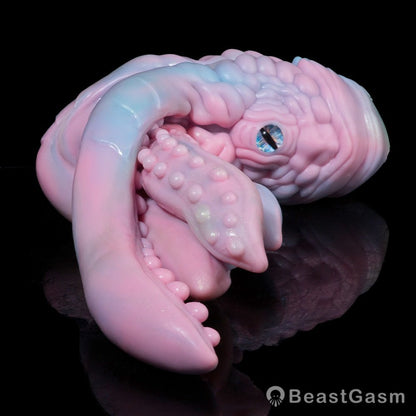 🐙✨Fantasy Alien Tentacle Sex – Premium Platinum Silicone Masturbator - BeastGasm