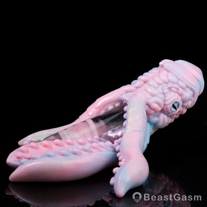 🐙✨Fantasy Alien Tentacle Sex – Premium Platinum Silicone Masturbator - BeastGasm