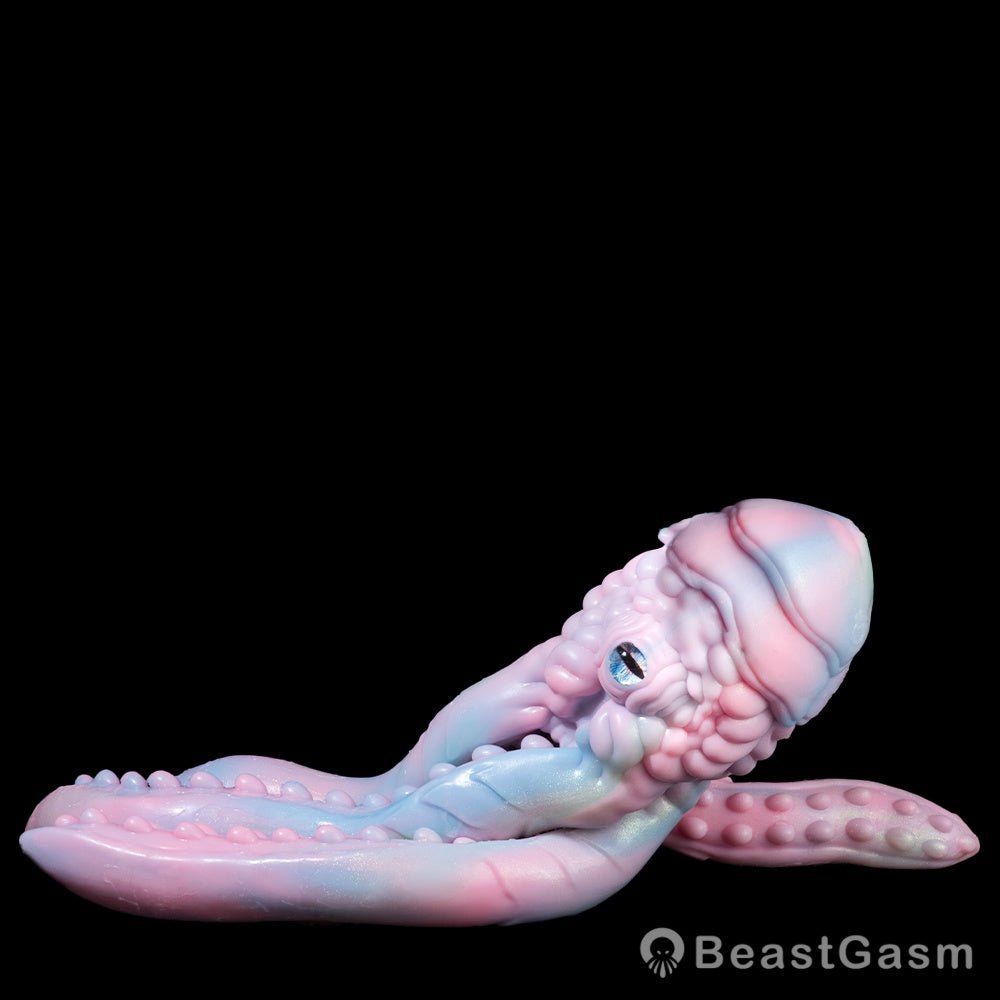 🐙✨Fantasy Alien Tentacle Sex – Premium Platinum Silicone Masturbator - BeastGasm
