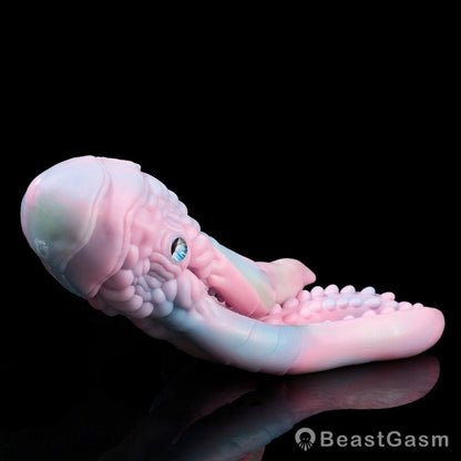 🐙✨Fantasy Alien Tentacle Sex – Premium Platinum Silicone Masturbator - BeastGasm