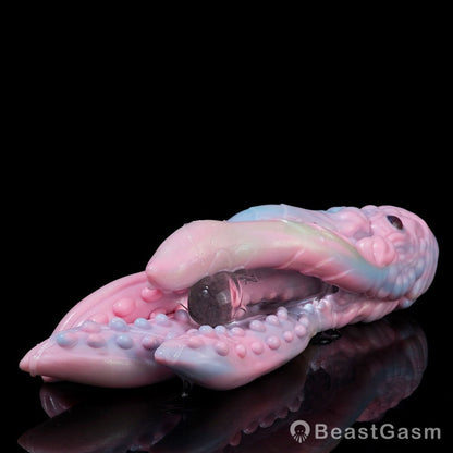 🐙✨Fantasy Alien Tentacle Sex – Premium Platinum Silicone Masturbator - BeastGasm
