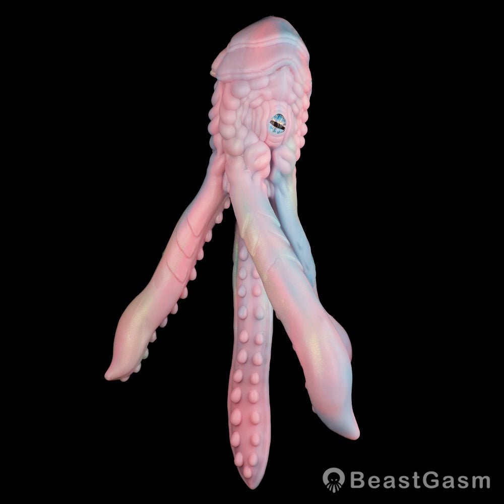 🐙✨Fantasy Alien Tentacle Sex – Premium Platinum Silicone Masturbator - BeastGasm