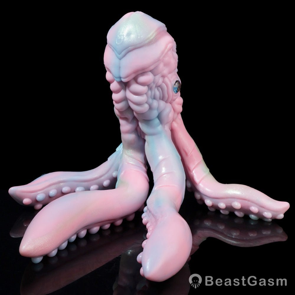 🐙✨Fantasy Alien Tentacle Sex – Premium Platinum Silicone Masturbator - BeastGasm