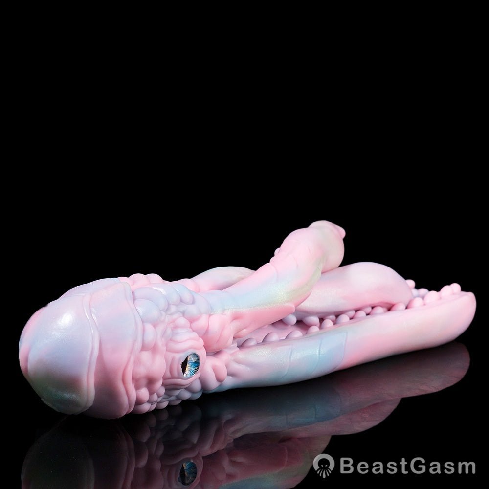 🐙✨Fantasy Alien Tentacle Sex – Premium Platinum Silicone Masturbator - BeastGasm