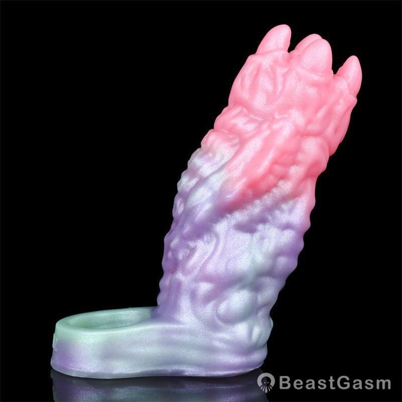 Fantasy Beast Claw Cock Sleeve – 4.8″ Silicone Penis Extender 🐾🔥 - BeastGasm