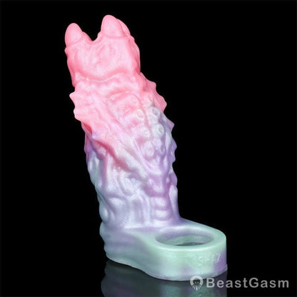 Fantasy Beast Claw Cock Sleeve – 4.8″ Silicone Penis Extender 🐾🔥 - BeastGasm