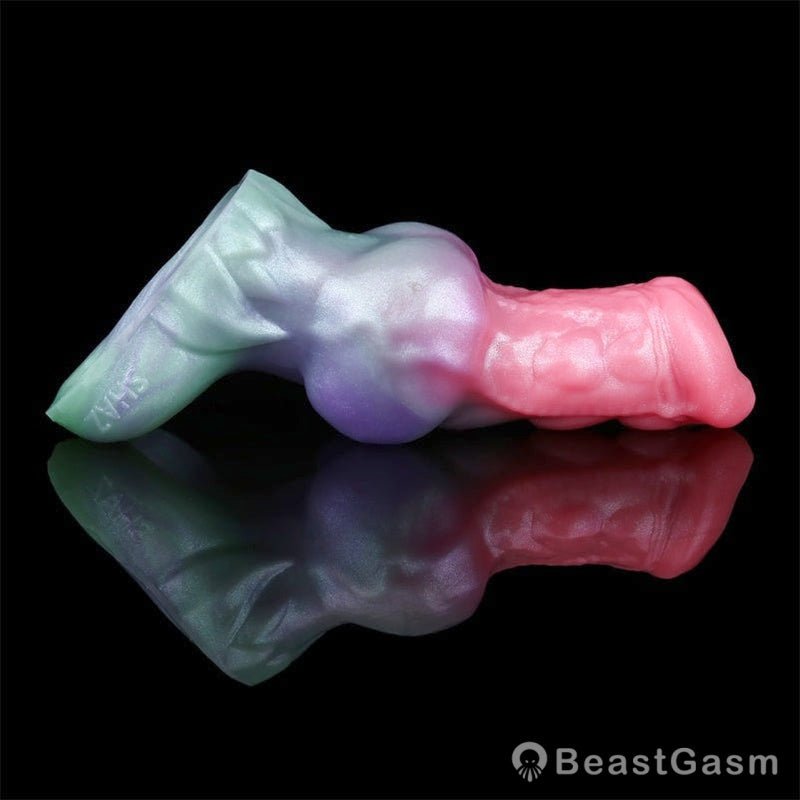 Fantasy Canine Muscle Cock Sleeve – 5.9″ Colored Silicone Penis Extender 🐕🔥 - BeastGasm