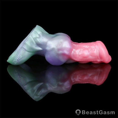 Fantasy Canine Muscle Cock Sleeve – 5.9″ Colored Silicone Penis Extender 🐕🔥 - BeastGasm