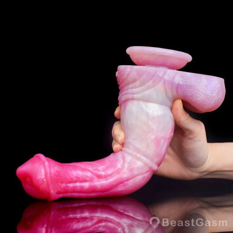 🌸 Fantasy Dragon Dildo – Sakura - Tinted Beast of Pleasure - BeastGasm