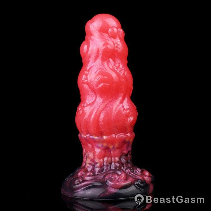 Fantasy Dragon Silicone Anal Plug – Sculpted Dildo for Vaginal & Anal Play - BeastGasm