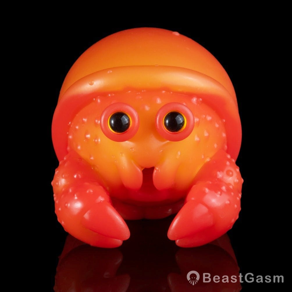 🦀 Fantasy Hermit Crab Pocket Pussy – Discreet Silicone Stroker - BeastGasm