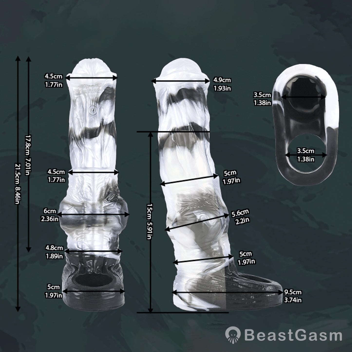 🎠 Fantasy Horse Vibrating Wearable Penis Sleeve - BeastGasm
