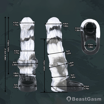 🎠 Fantasy Horse Vibrating Wearable Penis Sleeve - BeastGasm