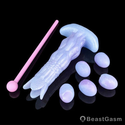 Fantasy Ovipositor Butt Plug with Egg Play - BeastGasm