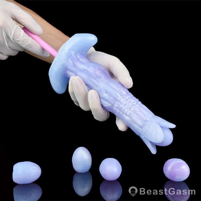 Fantasy Ovipositor Butt Plug with Egg Play - BeastGasm