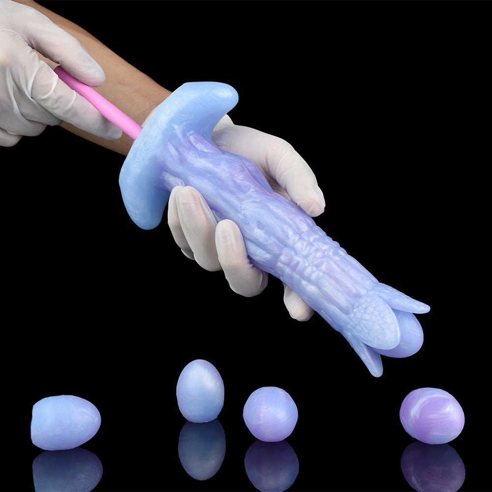 Fantasy Ovipositor Butt Plug with Egg Play - BeastGasm