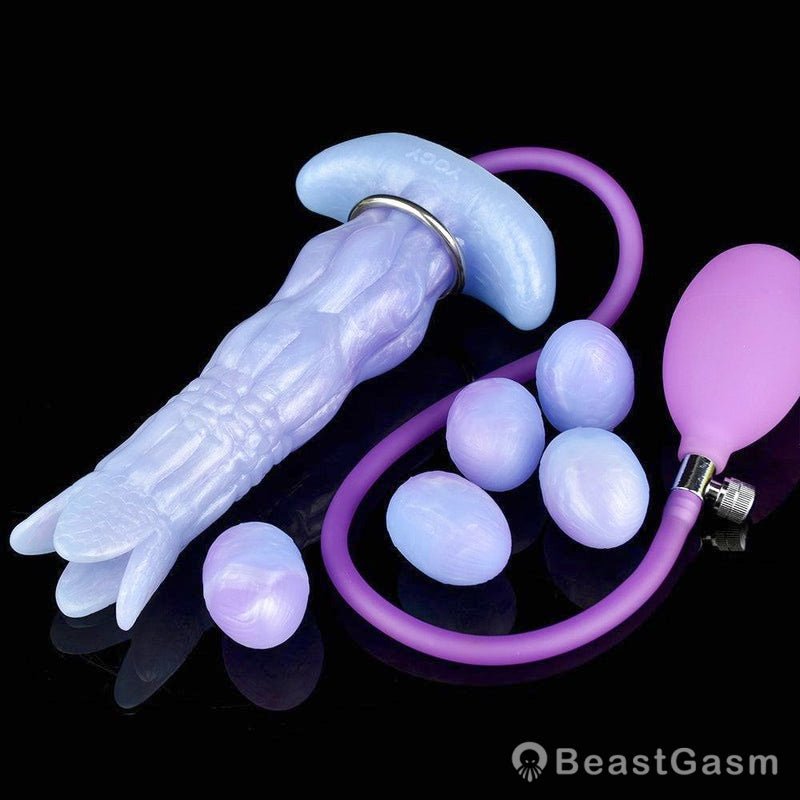Fantasy Ovipositor Butt Plug with Egg Play - BeastGasm