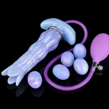 Fantasy Ovipositor Butt Plug with Egg Play - BeastGasm