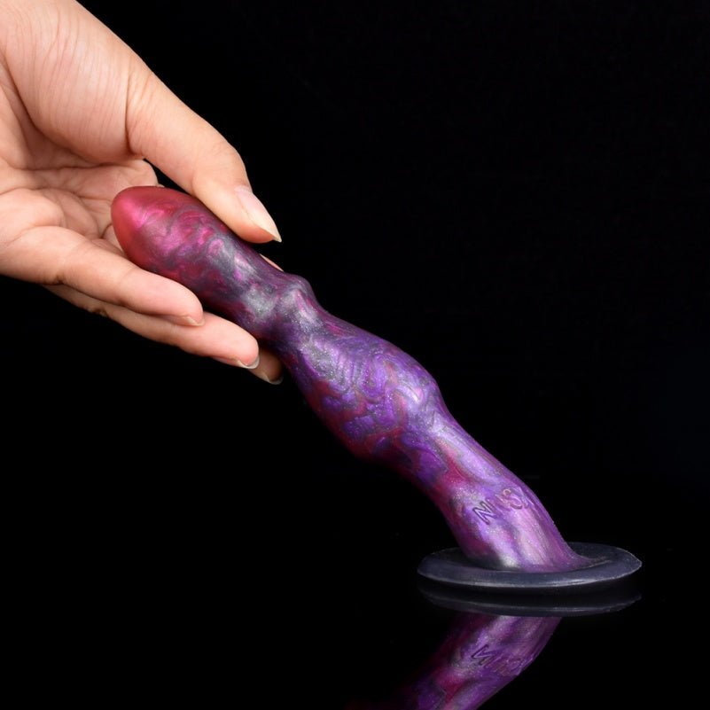 Fantasy Penis Sleeve – Curved, Gradient Design for Men - BeastGasm