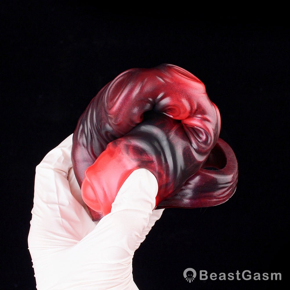 Fantasy Penis Sleeve with Vibration – BeastGasm Tentacle Toy - BeastGasm
