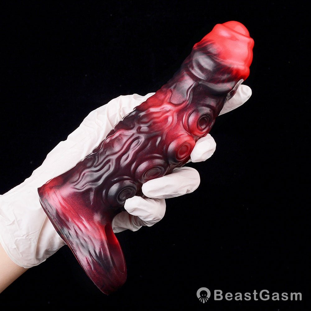 Fantasy Penis Sleeve with Vibration – BeastGasm Tentacle Toy - BeastGasm