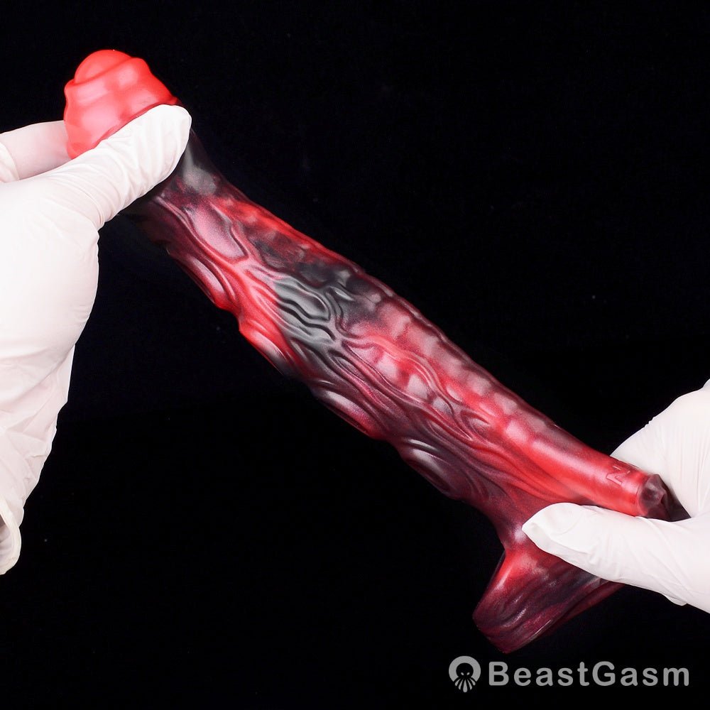 Fantasy Penis Sleeve with Vibration – BeastGasm Tentacle Toy - BeastGasm