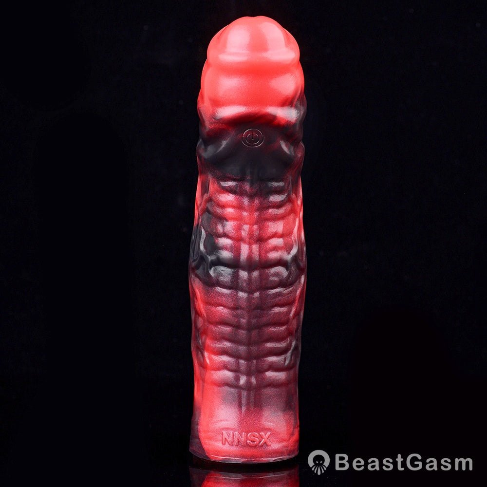 Fantasy Penis Sleeve with Vibration – BeastGasm Tentacle Toy - BeastGasm