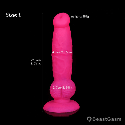 🐕‍🦺 Fantasy Sheepdog Dildo for Wild Knot Play - BeastGasm