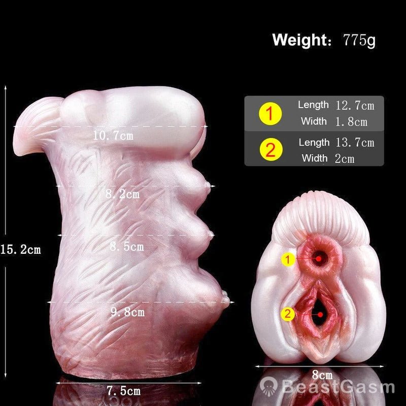 🦊 Fantasy Two - Hole Masturbator - The Demon Fox Dog - Inspired Stroker - BeastGasm