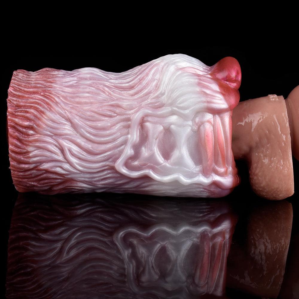 Fantasy Wolf Masturbator - The Hell Hound Wolf’s Muzzle Stroker - BeastGasm