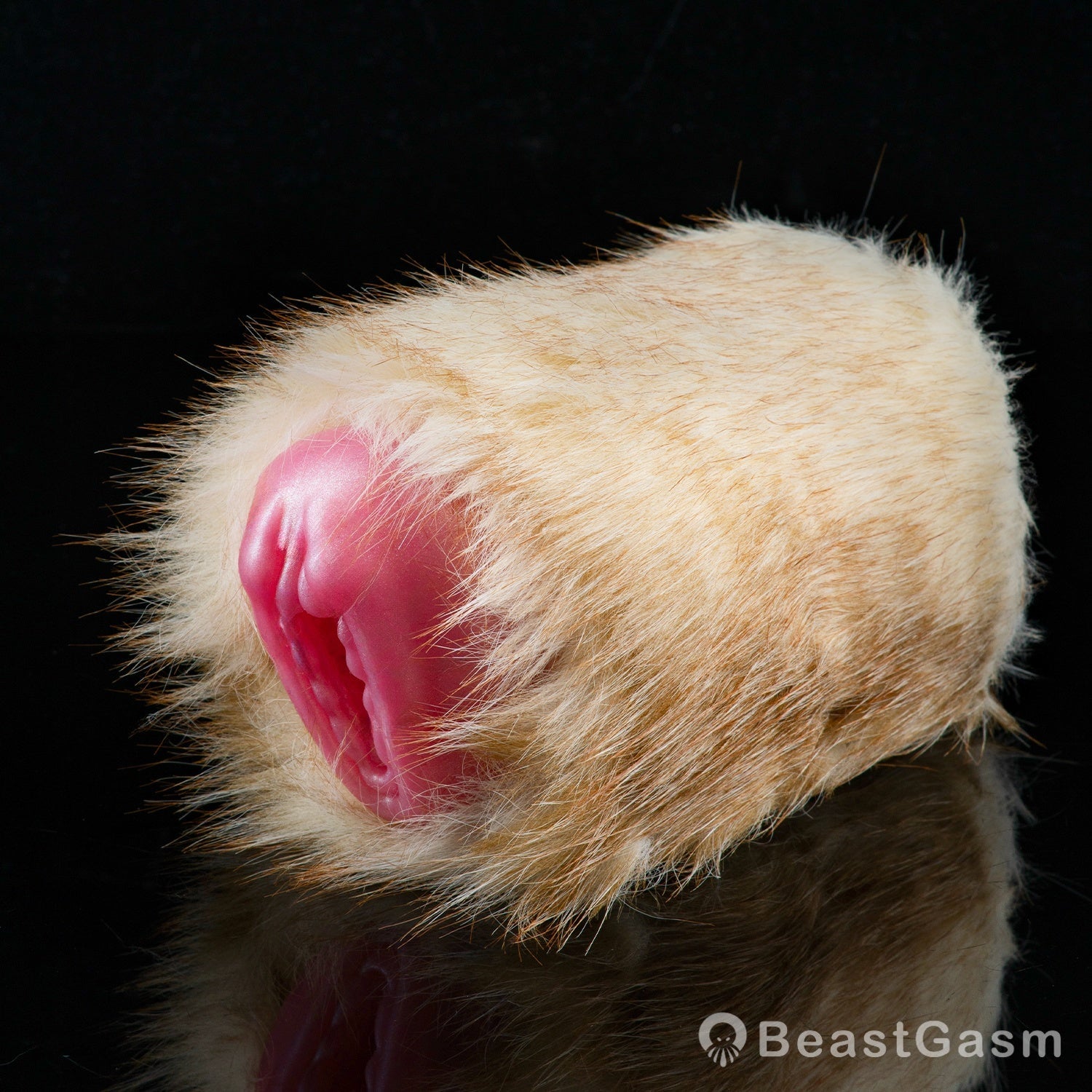 🦊 Fennec Fox Pocket Pussy | Removable Fur Male Masturbator - BeastGasm