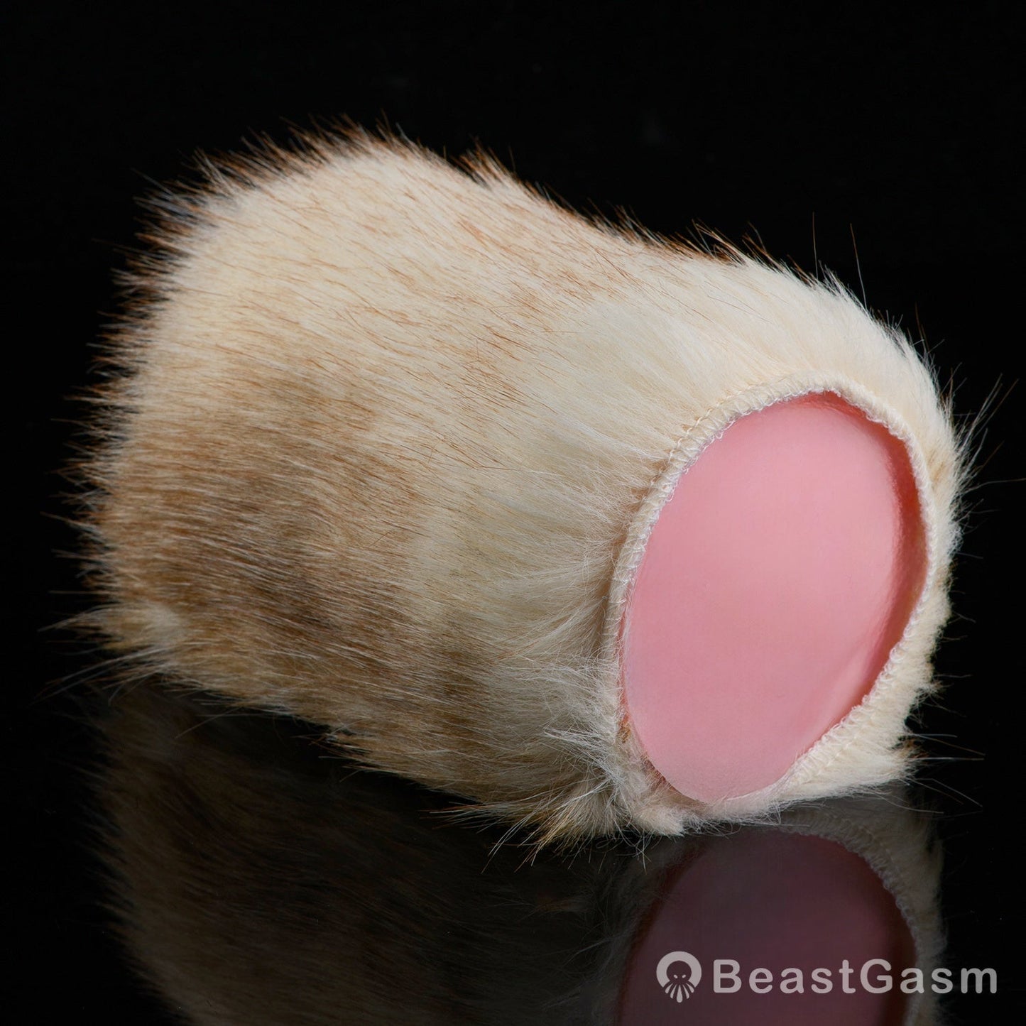 🦊 Fennec Fox Pocket Pussy | Removable Fur Male Masturbator - BeastGasm