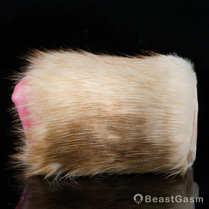 🦊 Fennec Fox Pocket Pussy | Removable Fur Male Masturbator - BeastGasm