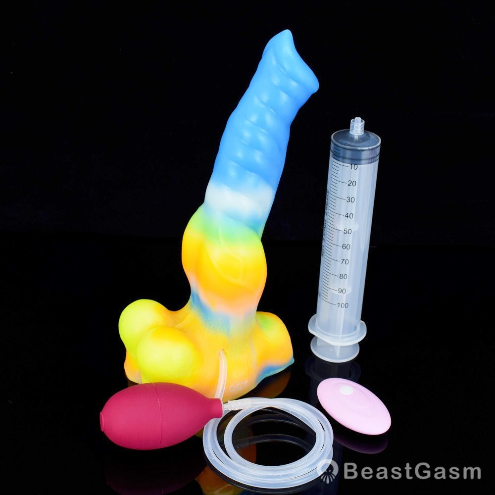 FENRIR 10.23 - Inch Giant Squirting Wolf Vibrator - BeastGasm