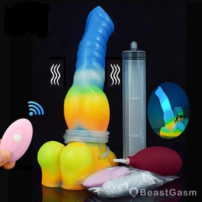 FENRIR 10.23 - Inch Giant Squirting Wolf Vibrator - BeastGasm