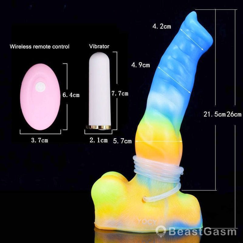 FENRIR 10.23 - Inch Giant Squirting Wolf Vibrator - BeastGasm