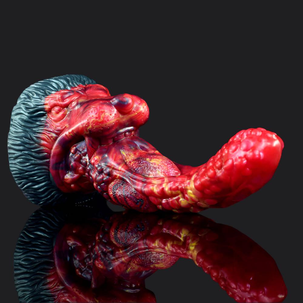 Fire Dragon Dildo: Errol’s Warty, Wild Ride - BeastGasm
