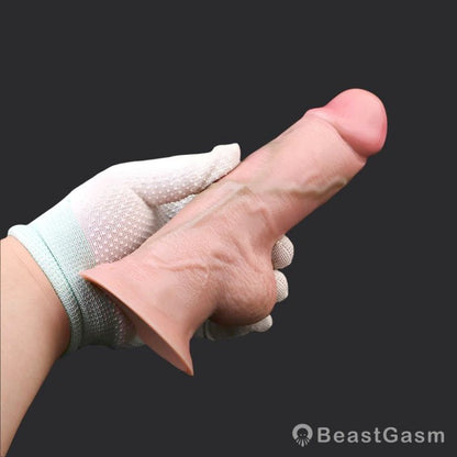 Flesh Pink Realistic Dildo – Mr. Average with Suction Cup - BeastGasm