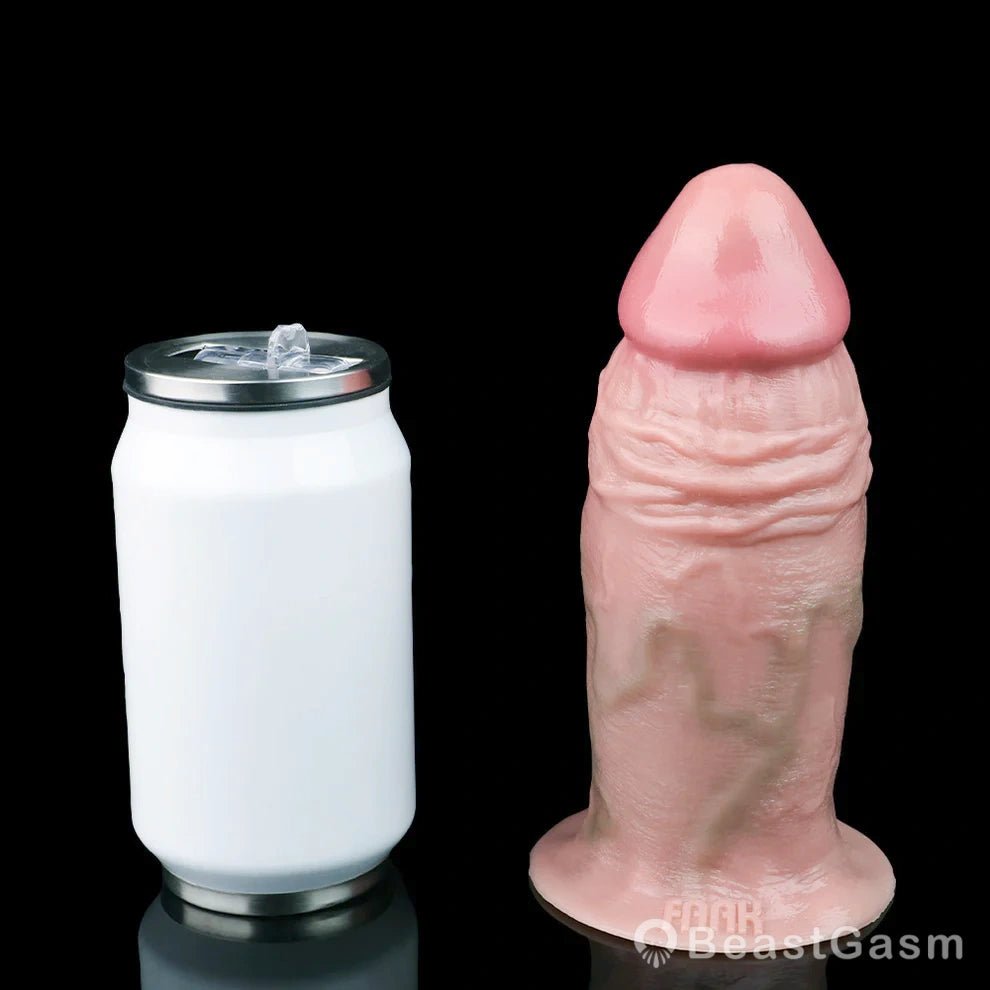 Flesh Pink Realistic Dildo – Thick & Lifelike with Suction Base - BeastGasm