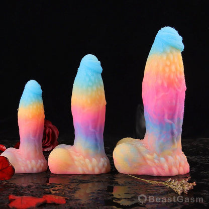 FREE Fantasy Unicorn Dildo – Glow - in - the - Dark, Textured, & Suction Cup Fun! - BeastGasm