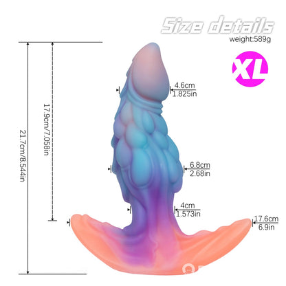 FREE Glowing Dragon Scale Butter Plug – Fantasy Anal Pleasure - BeastGasm