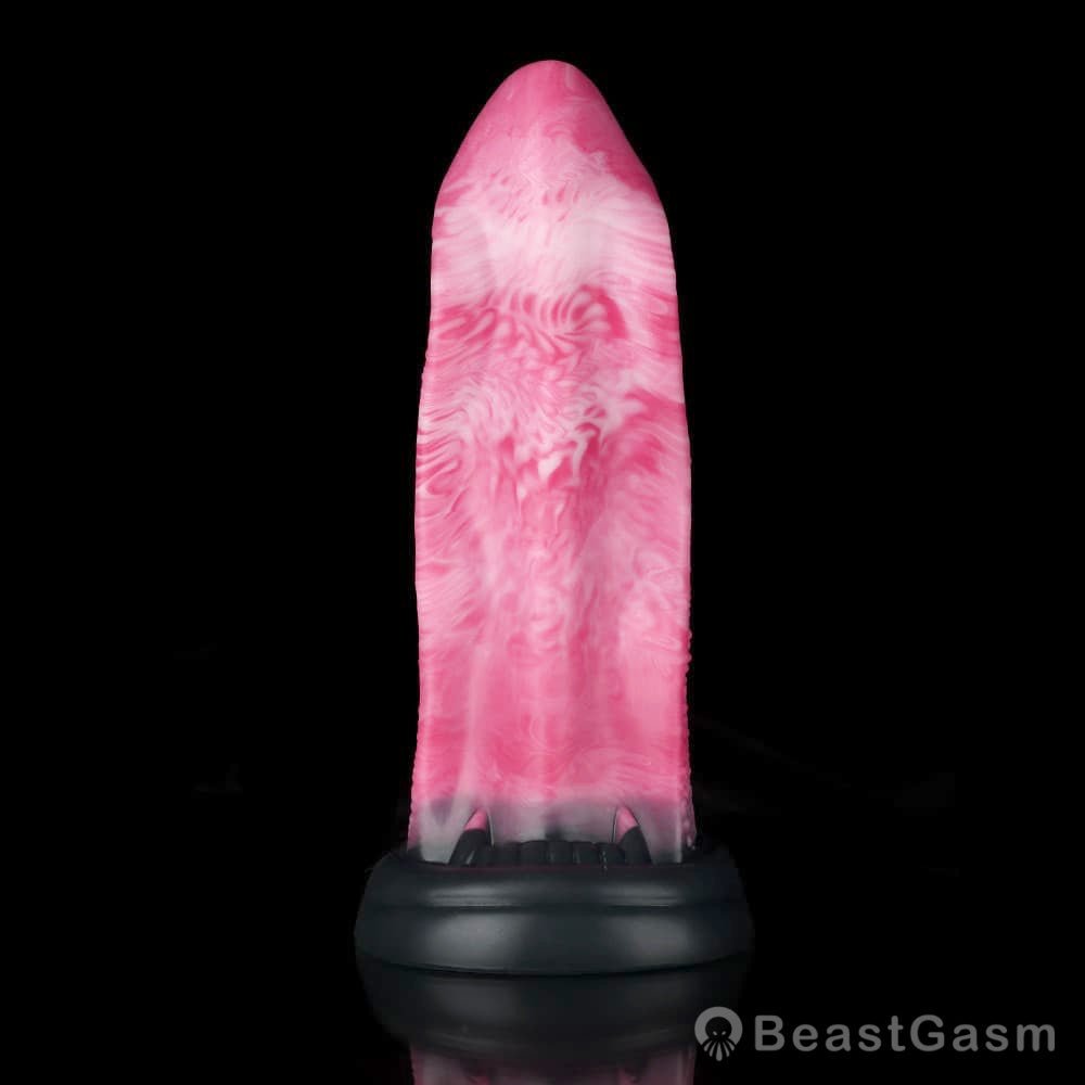🐺FREE Wolf Tongue Fantasy Dildo – Wild Solo Pleasure for Her - BeastGasm