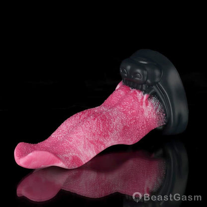 🐺FREE Wolf Tongue Fantasy Dildo – Wild Solo Pleasure for Her - BeastGasm