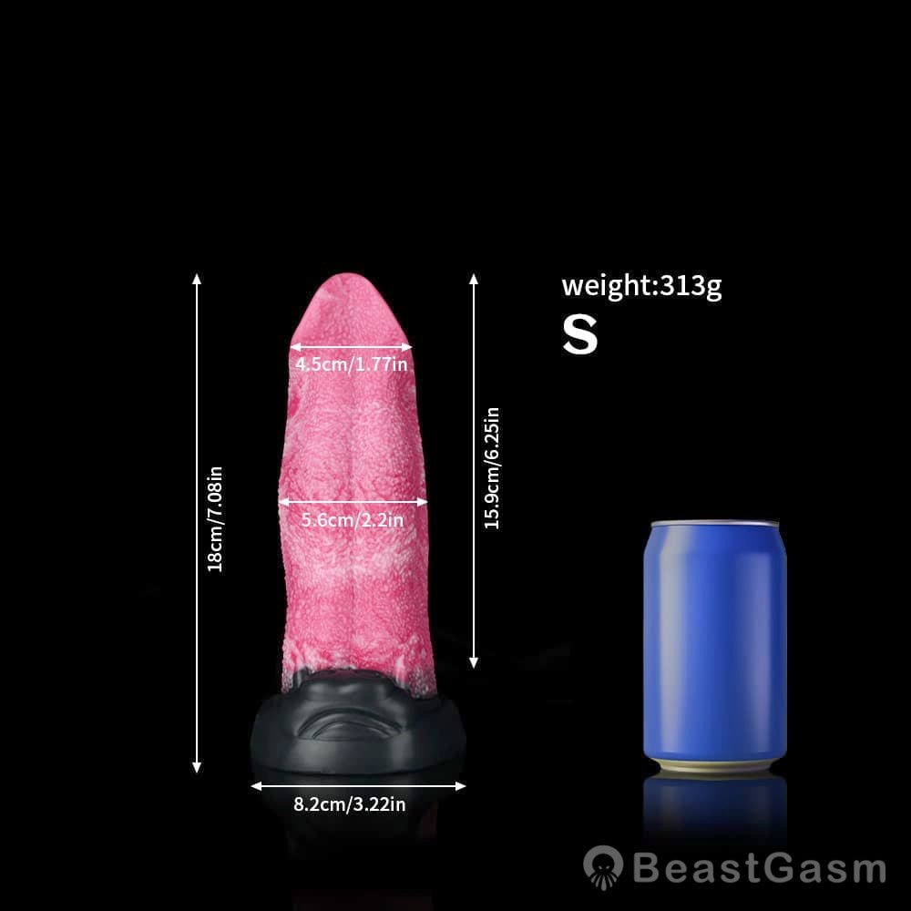 🐺FREE Wolf Tongue Fantasy Dildo – Wild Solo Pleasure for Her - BeastGasm
