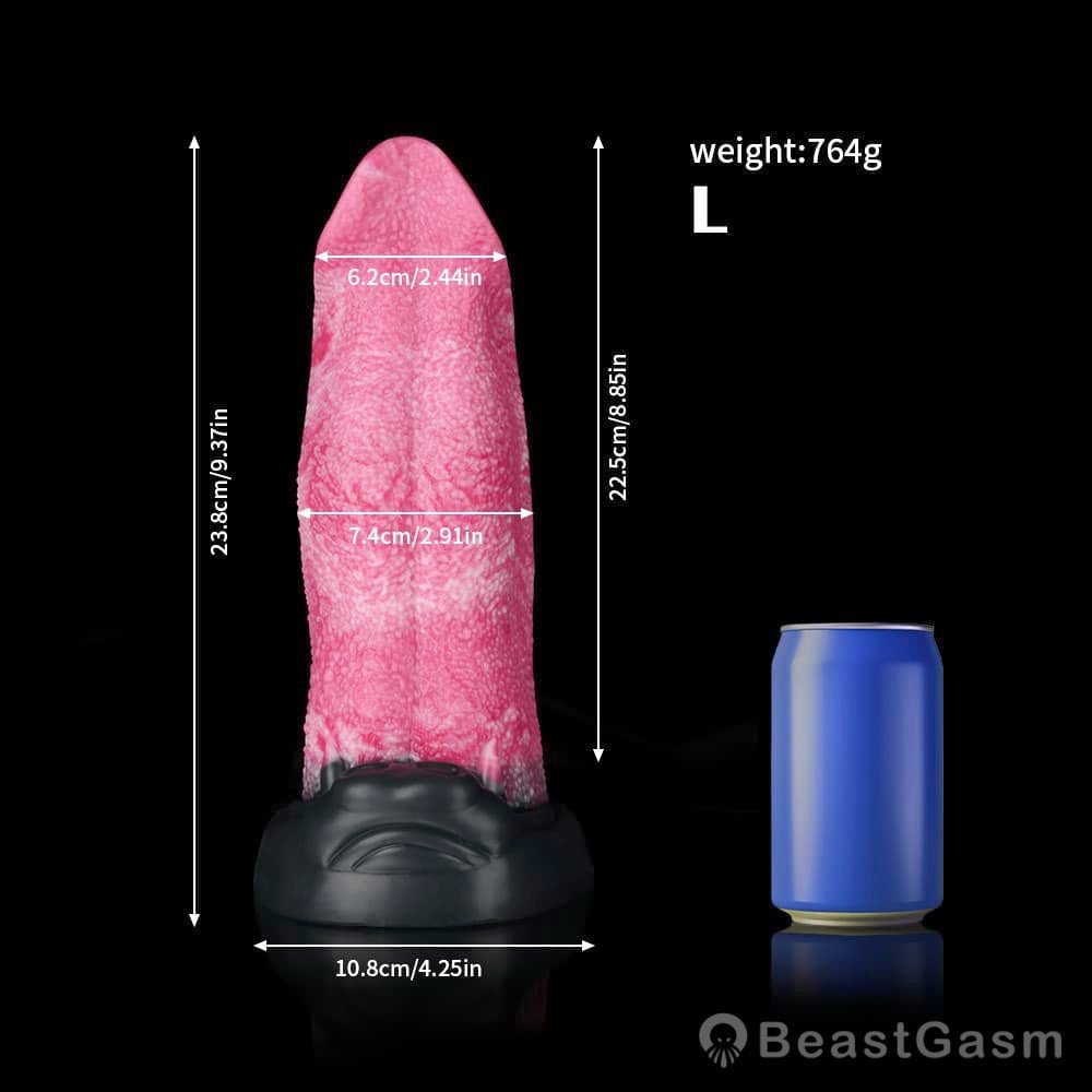 🐺FREE Wolf Tongue Fantasy Dildo – Wild Solo Pleasure for Her - BeastGasm