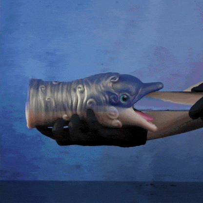 Azure Dolphin Vacuum Masturbator – 2-in-1 Blow Job Simulator 🐬