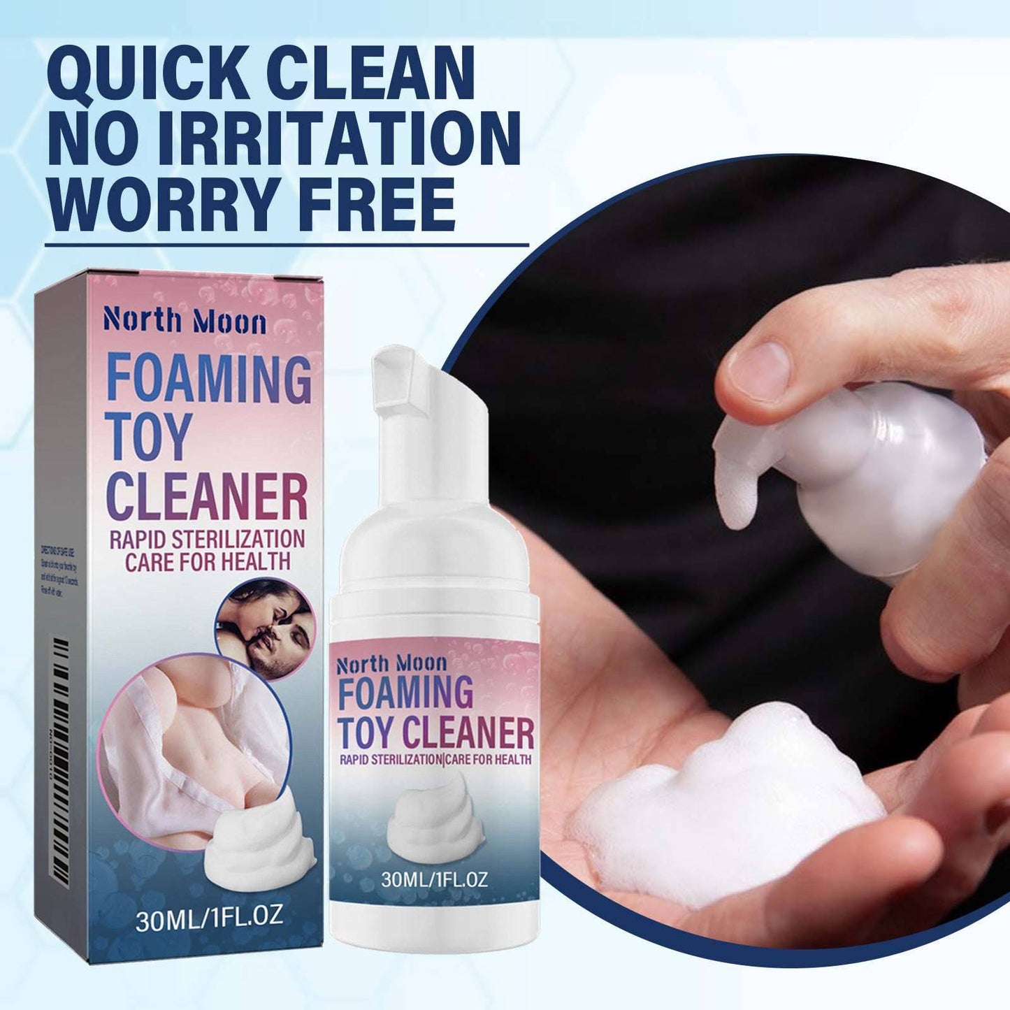 Fresh Foaming Adult Toy Cleaner – Gentle, Effective & Easy to Use - BeastGasm