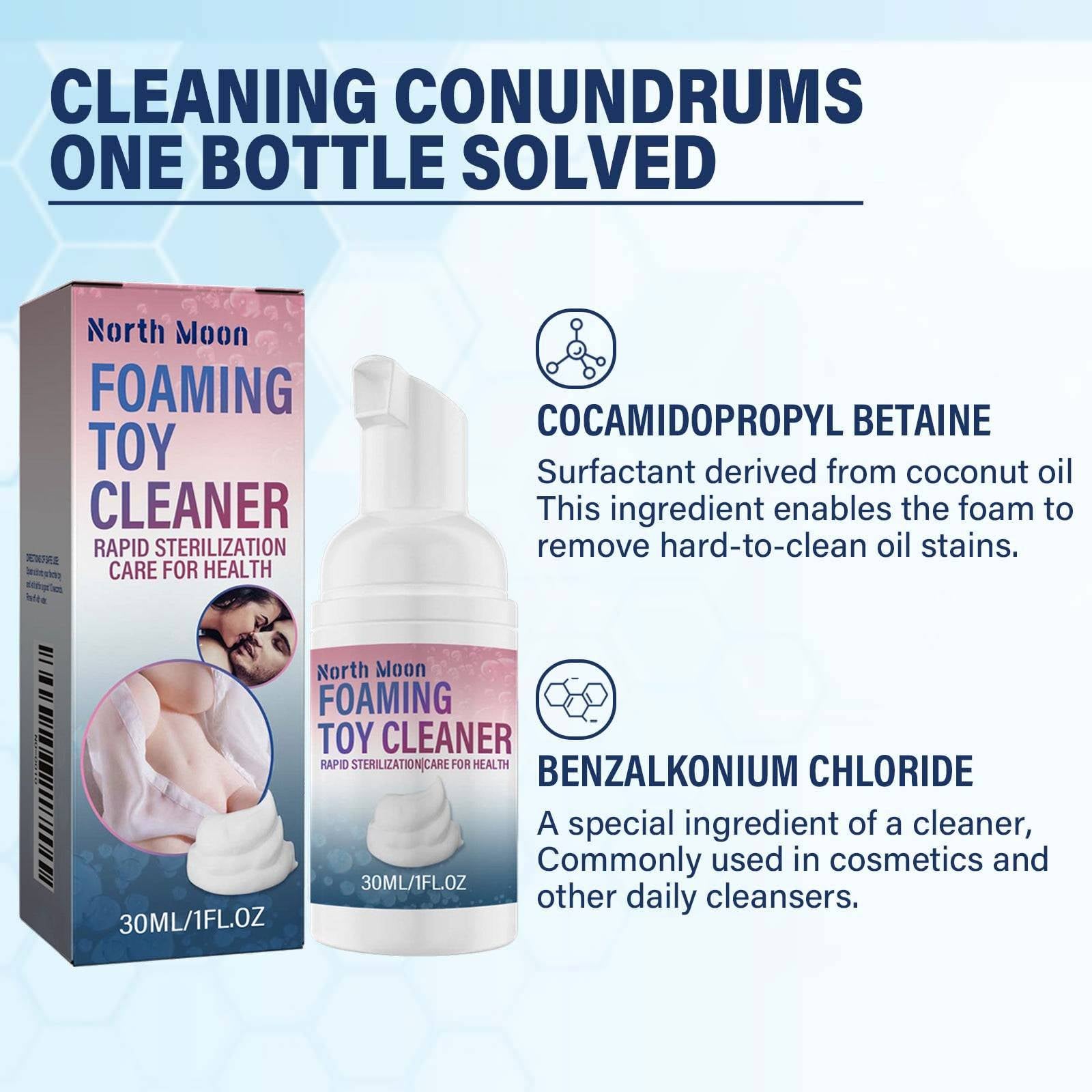 Fresh Foaming Adult Toy Cleaner – Gentle, Effective & Easy to Use - BeastGasm